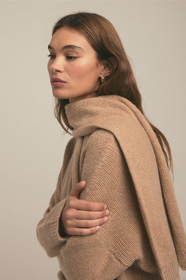 The Jamie Sweater, Almond