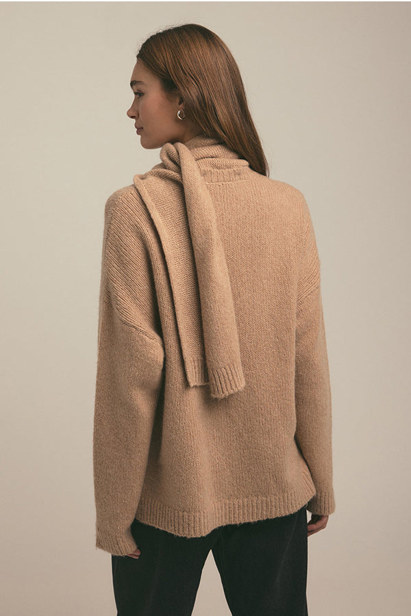 The Jamie Sweater, Almond