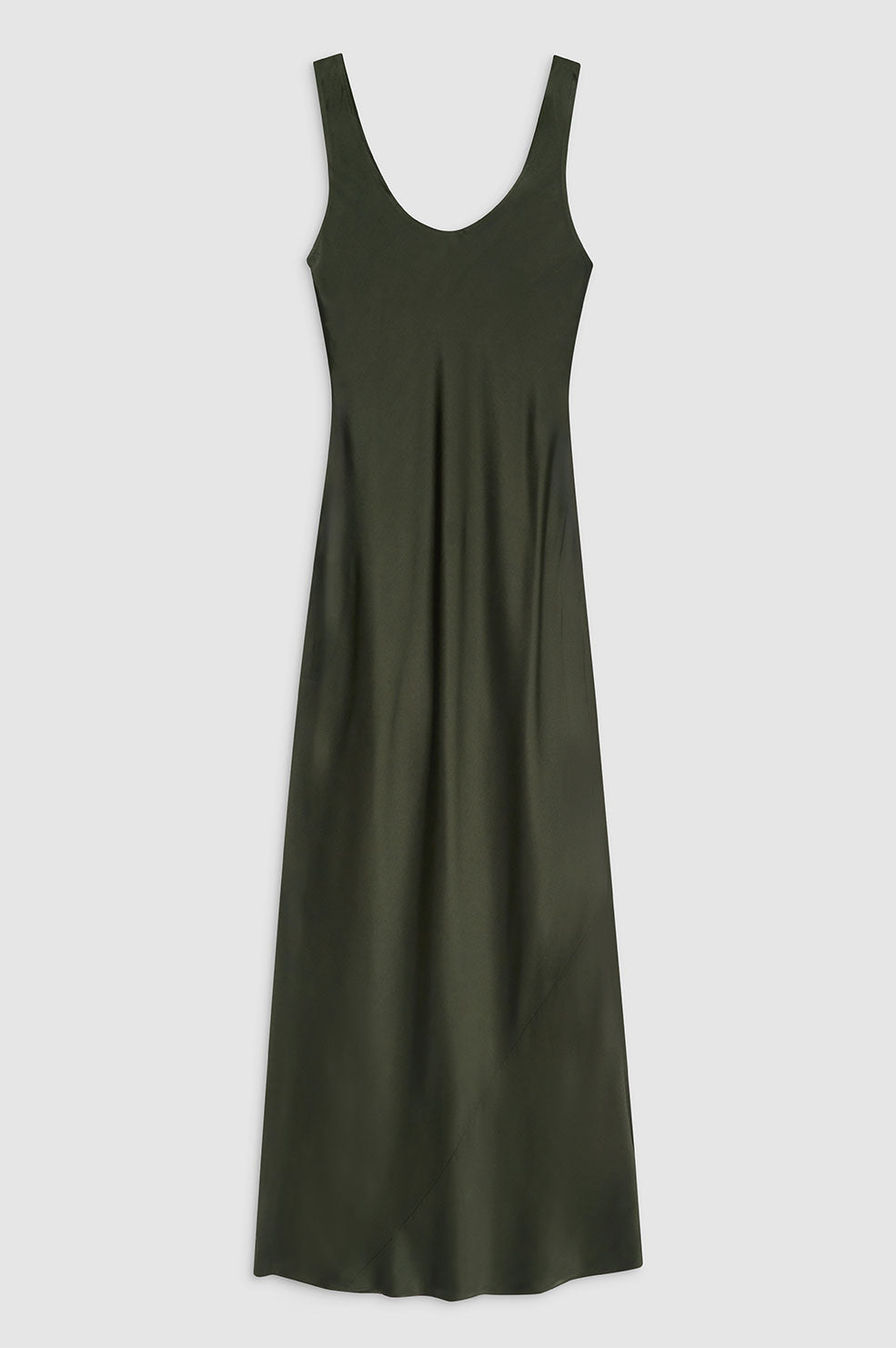 Camille Dress, Dark Olive