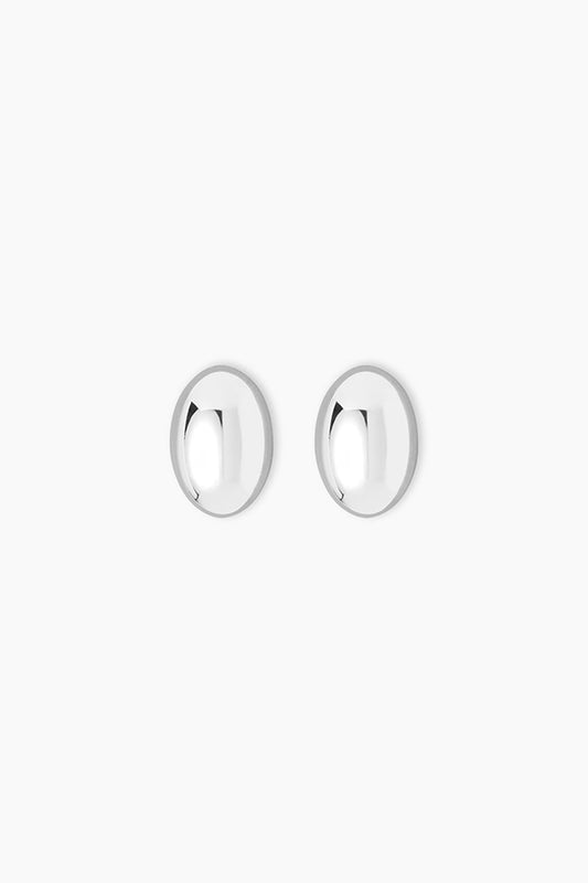 Camille Earrings, Silver