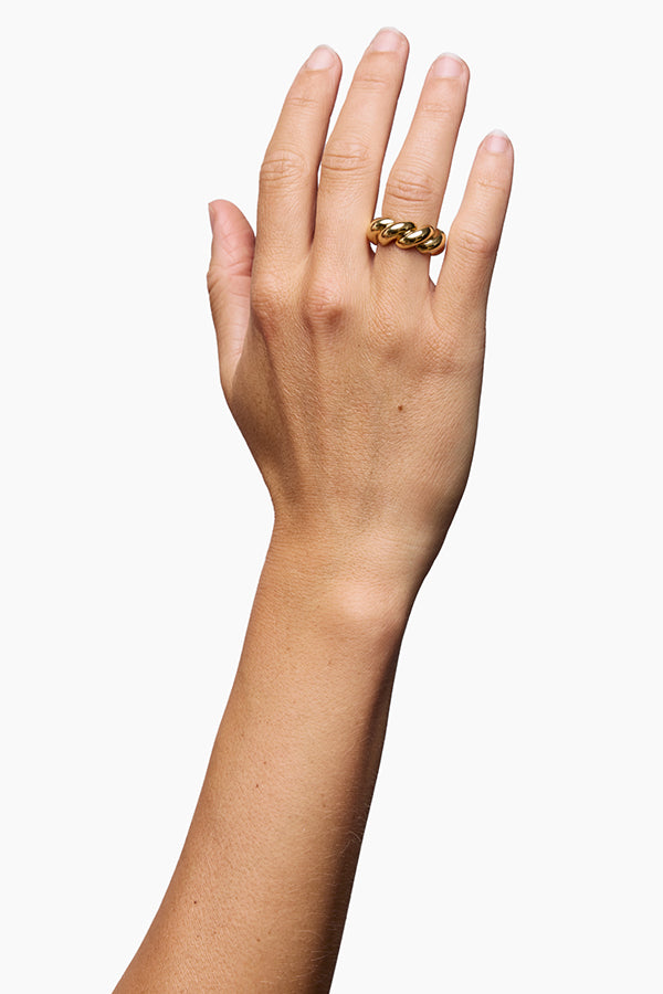 The Christine Ring, In Gold & Silver