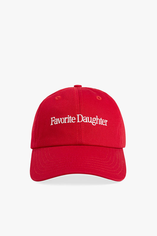 Classic Logo Baseball Hat, Red