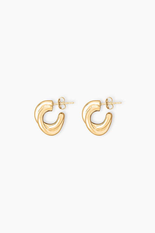 The Diana Earrings, In Gold & Sliver