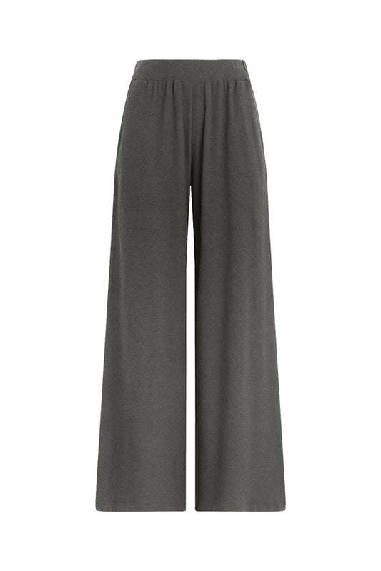 Lauren Pleated Pocket Pant, Charcoal