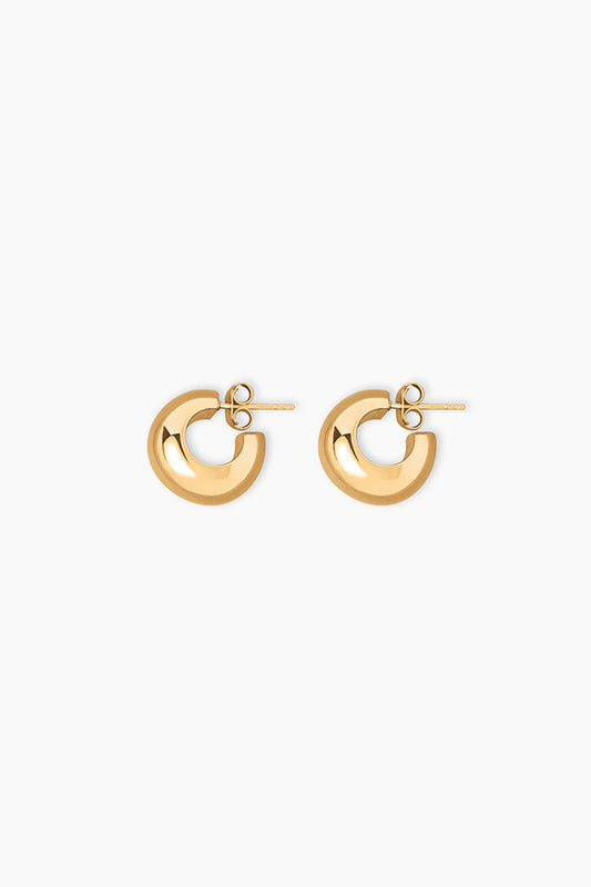 The Simone Earrings, Gold