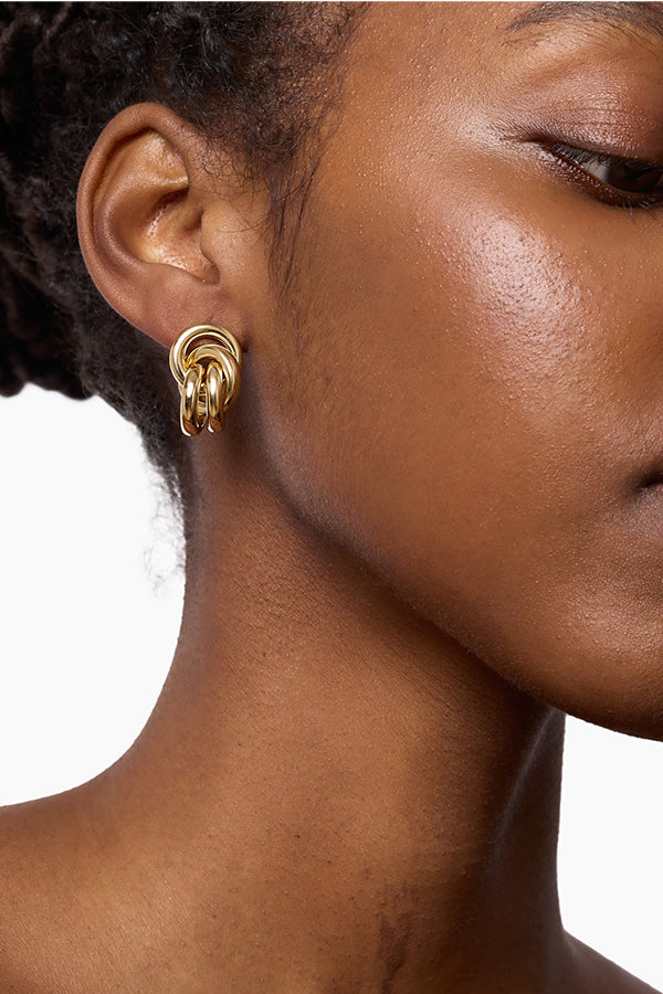 The Vera Earrings, In Gold & Silver