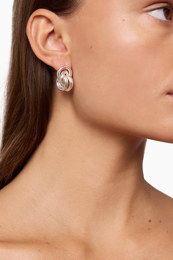 The Vera Earrings, In Gold & Silver