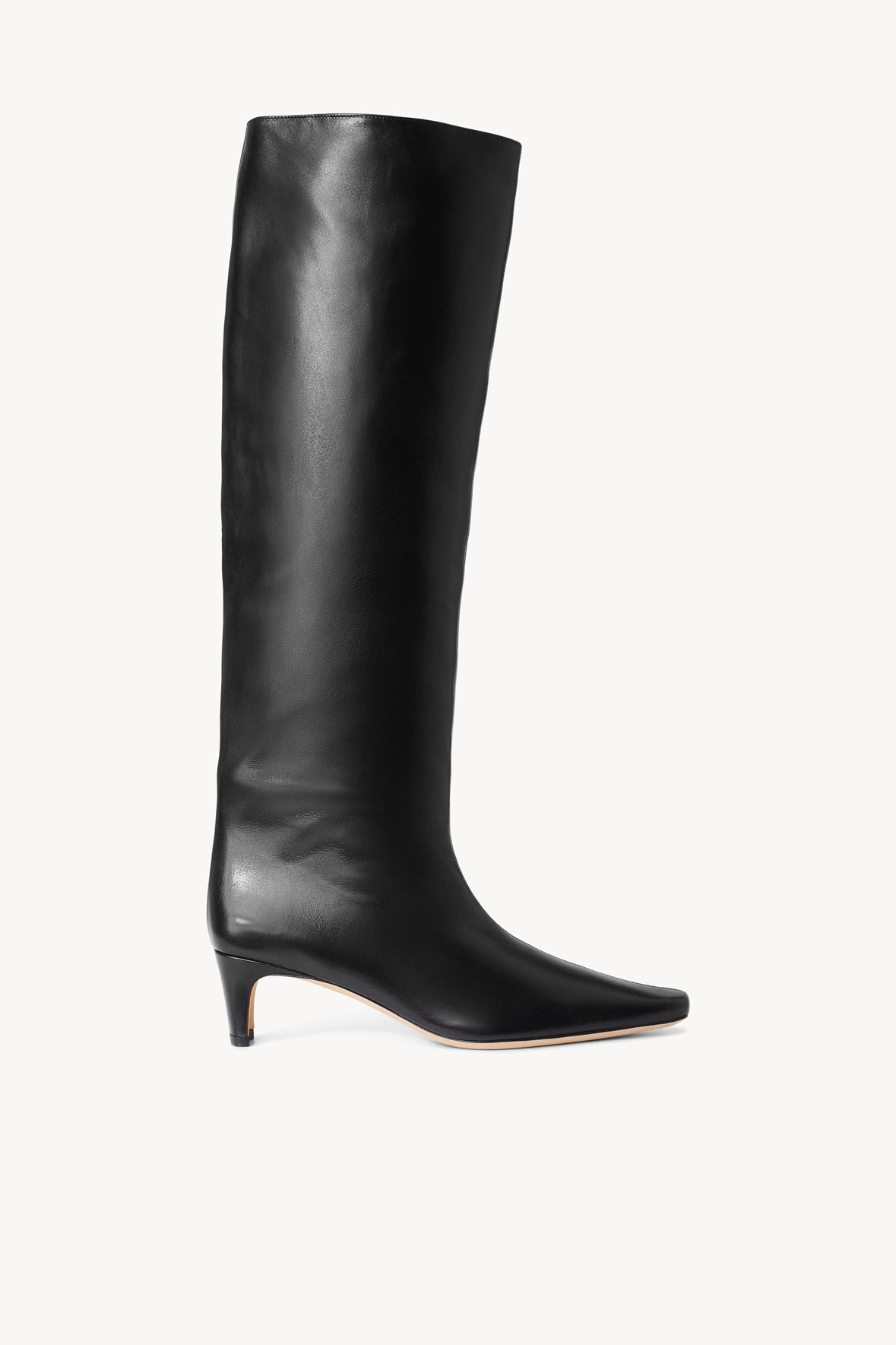 Wally Boot, Black Leather