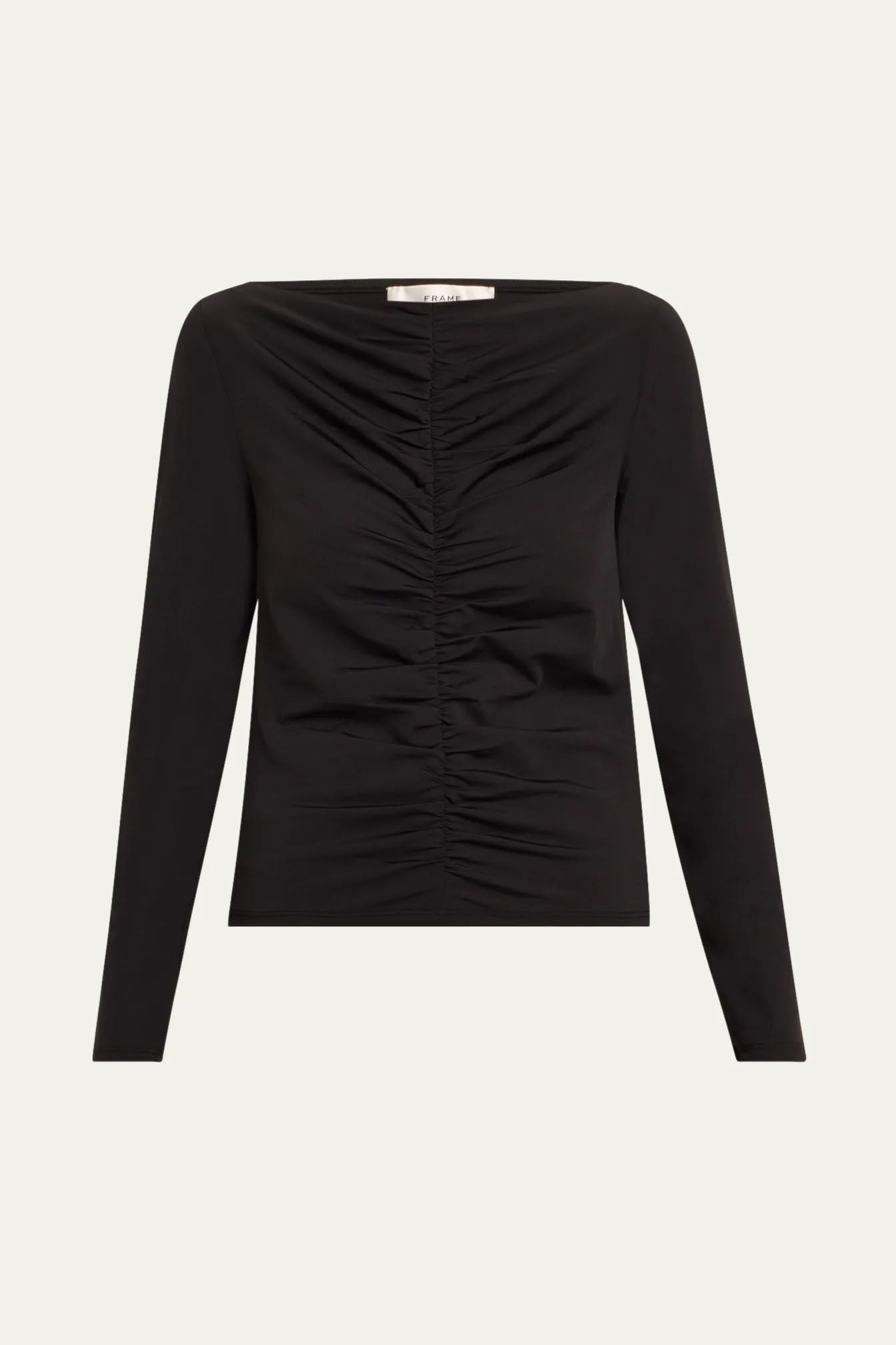 Ruched Long Sleeve Top